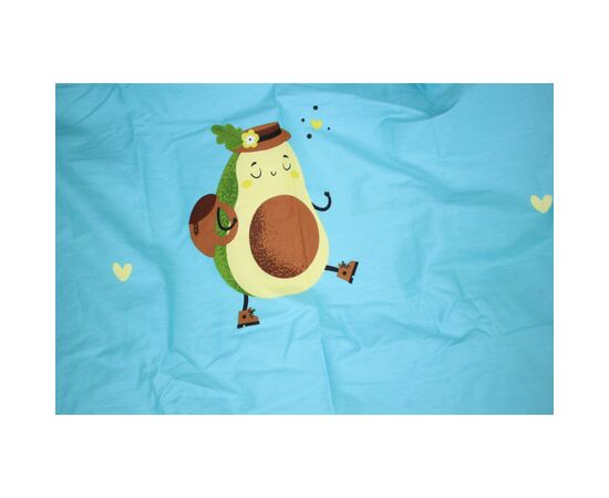 Постельное белье MirSon Сатин 22-1311Avocadotraveler 175 х 210 (2200004343808), изображение 4