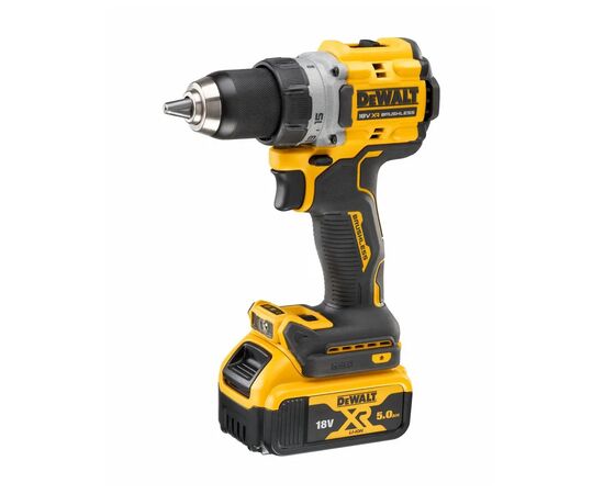 Шуруповерт DeWALT XR Li-Ion 18V 5Ah, 90 Нм, 0-650/0-2000 об/мин (DCD800P2T), изображение 2 Шуруповерт DeWALT XR Li-Ion 18V 5Ah, 90 Нм, 0-650/0-2000 об/мин (DCD800P2T), изображение 2