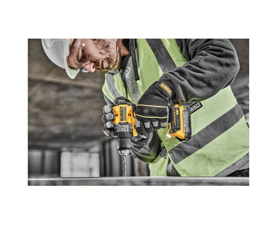 Шуруповерт DeWALT XR Li-Ion 18V, 90 Нм, 0-650/0-2000 об/мин (без АКБ и ЗУ) (DCD800NT), изображение 4 Шуруповерт DeWALT XR Li-Ion 18V, 90 Нм, 0-650/0-2000 об/мин (без АКБ и ЗУ) (DCD800NT), изображение 4