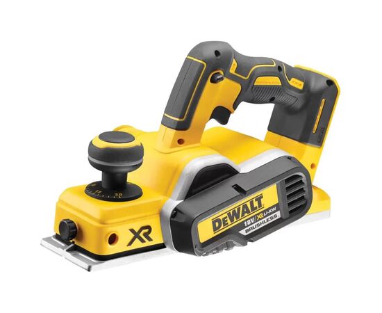 Электрорубанок DeWALT 18V XR Li-lon, 82 мм (без АКБ и ЗУ) (DCP580N)