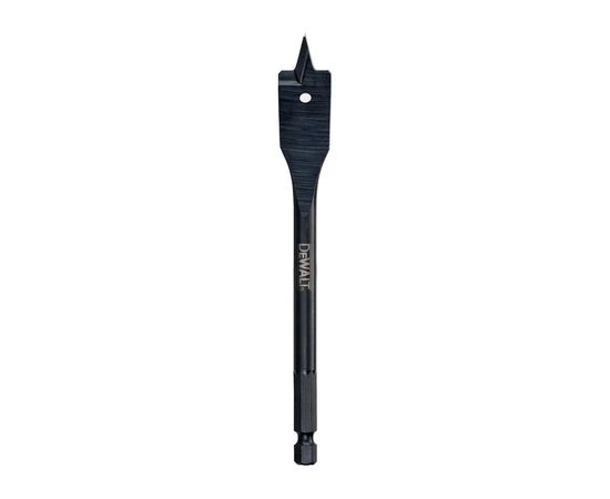Сверло DeWALT по дереву перовое EXTREME IMPACT 1/4 дюйма, d=25 мм, L общ.= 152 мм, 1 шт. (DT4771)