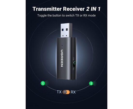 Звуковая плата Ugreen CM523 (60300), изображение 3 Звуковая плата Ugreen CM523 (60300), изображение 3