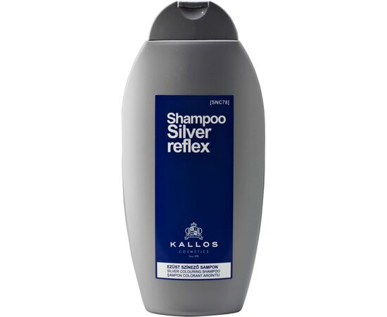 Шампунь Kallos Cosmetics Silver Reflex для блондированных и седых волос 350 мл (5998889502133)