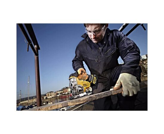 Электролобзик DeWALT 18V XR Li-lon, 3000 ход/мин (без АКБ и ЗУ) (DCS331N), изображение 4 Электролобзик DeWALT 18V XR Li-lon, 3000 ход/мин (без АКБ и ЗУ) (DCS331N), изображение 4