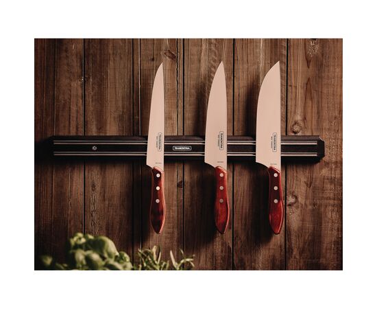 Кухонный нож Tramontina Barbecue Polywood 203 мм Червоне Дерево (21189/178), изображение 3 Кухонный нож Tramontina Barbecue Polywood 203 мм Червоне Дерево (21189/178), изображение 3