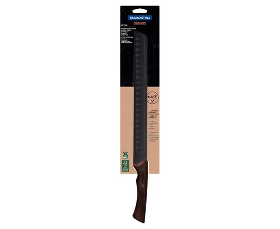 Кухонный нож Tramontina Churrasco Black Slicer 305 мм (22842/112), изображение 4 Кухонный нож Tramontina Churrasco Black Slicer 305 мм (22842/112), изображение 4