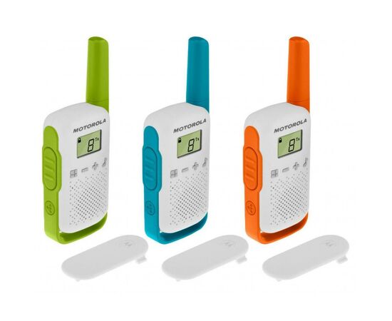 Портативна рація Motorola TALKABOUT T42 Triple Pack (B4P00811MDKMAW)