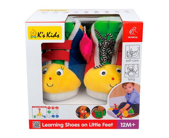Развивающая игрушка K’S KIDS Развивающие ботиночки (KA10461-GB), изображение 2 Развивающая игрушка K’S KIDS Развивающие ботиночки (KA10461-GB), изображение 2