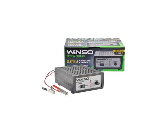 Зарядное устройство для автомобильного аккумулятора WINSO 139200, изображение 2 Зарядное устройство для автомобильного аккумулятора WINSO 139200, изображение 2