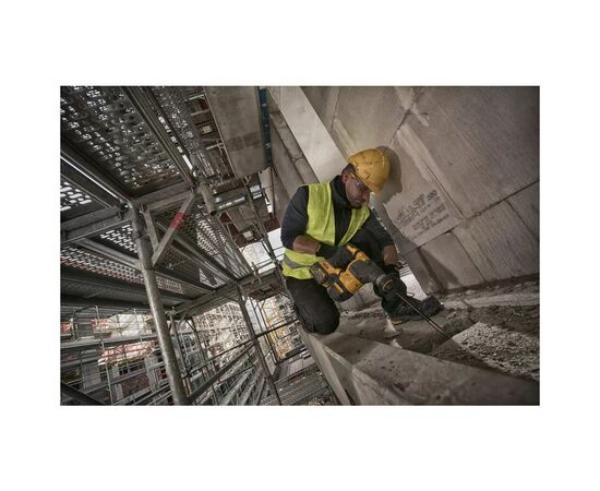Перфоратор DeWALT SDS-Plus, 54V, 3.5 Дж, 3 режима, TSTAK (без АКБ и ЗУ) (DCH333NT), изображение 5 Перфоратор DeWALT SDS-Plus, 54V, 3.5 Дж, 3 режима, TSTAK (без АКБ и ЗУ) (DCH333NT), изображение 5