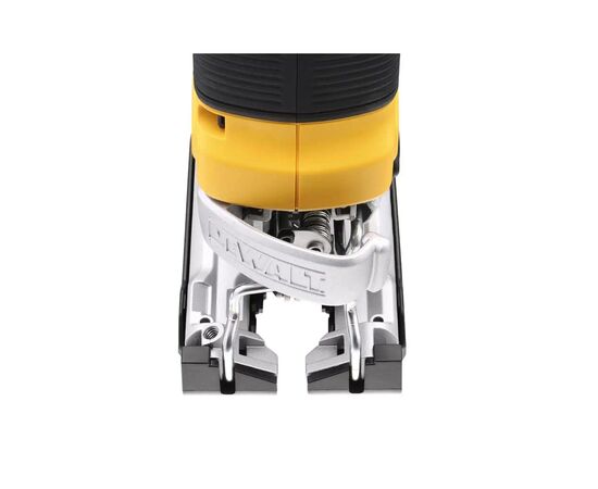 Электролобзик DeWALT 18V XR Li-lon, бесщёточная, 1000 - 3200 ход/мин (без АКБ и ЗУ) (DCS335N), изображение 3 Электролобзик DeWALT 18V XR Li-lon, бесщёточная, 1000 - 3200 ход/мин (без АКБ и ЗУ) (DCS335N), изображение 3