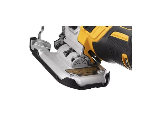 Электролобзик DeWALT 18V XR Li-lon, бесщёточная, 1000 - 3200 ход/мин (без АКБ и ЗУ) (DCS335N), изображение 5 Электролобзик DeWALT 18V XR Li-lon, бесщёточная, 1000 - 3200 ход/мин (без АКБ и ЗУ) (DCS335N), изображение 5