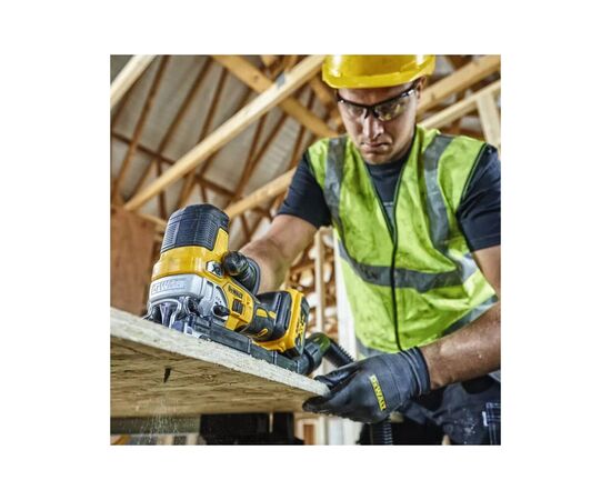 Электролобзик DeWALT 18V XR Li-lon, бесщёточная, 1000 - 3200 ход/мин (без АКБ и ЗУ) (DCS335N), изображение 7 Электролобзик DeWALT 18V XR Li-lon, бесщёточная, 1000 - 3200 ход/мин (без АКБ и ЗУ) (DCS335N), изображение 7
