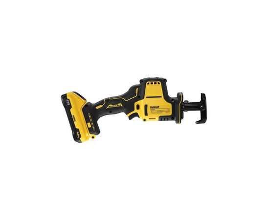Сабельная пила DeWALT 18V XR, Li-lon, 2x4Ah, 0 - 2800 ход/мин, TSTAK (DCS369M2), изображение 3 Сабельная пила DeWALT 18V XR, Li-lon, 2x4Ah, 0 - 2800 ход/мин, TSTAK (DCS369M2), изображение 3
