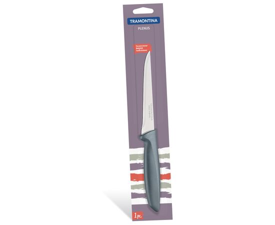 Кухонный нож Tramontina Plenus Grey Bone 127 мм (23425/165), изображение 2 Кухонный нож Tramontina Plenus Grey Bone 127 мм (23425/165), изображение 2