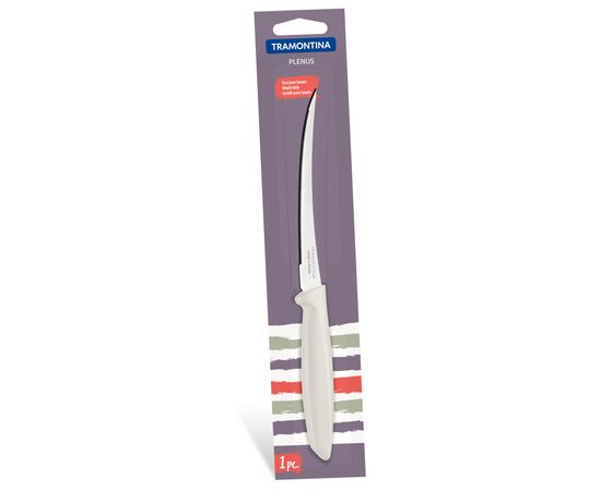 Кухонный нож Tramontina Plenus Light Grey Tomato 127 мм (23428/135), изображение 2 Кухонный нож Tramontina Plenus Light Grey Tomato 127 мм (23428/135), изображение 2
