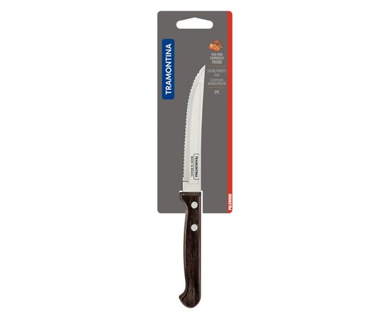 Кухонный нож Tramontina Polywood Steak127 мм (21122/195), изображение 2 Кухонный нож Tramontina Polywood Steak127 мм (21122/195), изображение 2