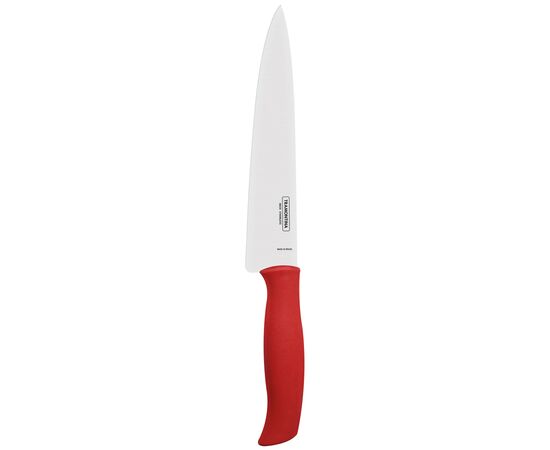 Кухонный нож Tramontina Soft Plus Red Chef 203 мм (23664/178), изображение 5 Кухонный нож Tramontina Soft Plus Red Chef 203 мм (23664/178), изображение 5