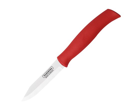 Кухонний ніж Tramontina Soft Plus Red Vegetable 76 мм (23660/173)