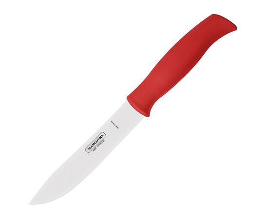 Кухонный нож Tramontina Soft Plus Red 152 мм (23663/176)