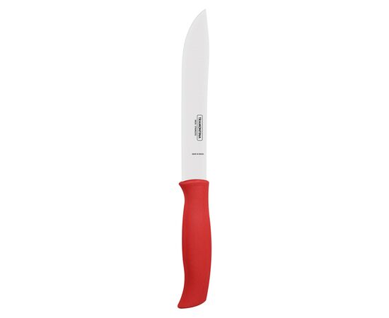 Кухонный нож Tramontina Soft Plus Red 178 мм (23663/177), изображение 4 Кухонный нож Tramontina Soft Plus Red 178 мм (23663/177), изображение 4