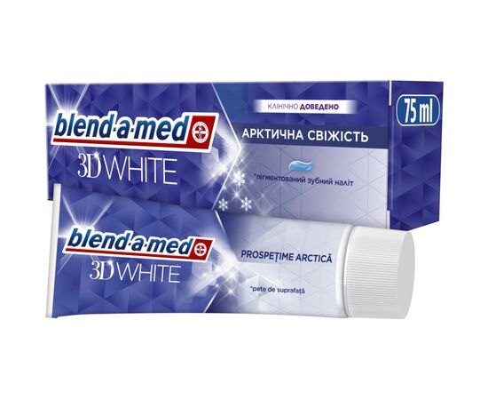 Зубная паста Blend-a-med 3D White Арктическая свежесть 75 мл (8006540793039)