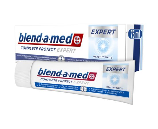 Зубная паста Blend-a-med Complete Protect Expert Здоровая белизна 75 мл (8001090572356)