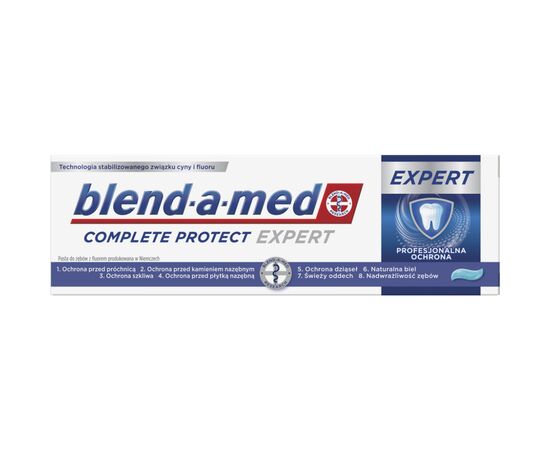 Зубная паста Blend-a-med Complete Protect Expert Профессиональная защита 75 мл (8006540761762), изображение 2 Зубная паста Blend-a-med Complete Protect Expert Профессиональная защита 75 мл (8006540761762), изображение 2
