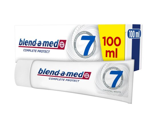 Зубная паста Blend-a-med Complete Protect 7 Кристальная белизна 100 мл (8001090716279)