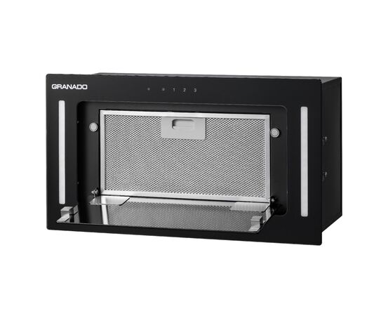 Вытяжка кухонная GRANADO Palamos 1613-1200 Black glass (GCH456311), изображение 4 Вытяжка кухонная GRANADO Palamos 1613-1200 Black glass (GCH456311), изображение 4