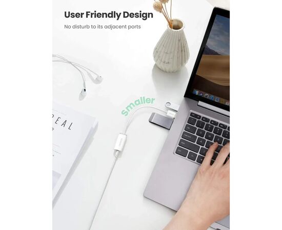 Звуковая плата Ugreen US206 white (30712), изображение 4 Звуковая плата Ugreen US206 white (30712), изображение 4