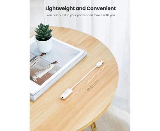 Звуковая плата Ugreen US206 white (30712), изображение 5 Звуковая плата Ugreen US206 white (30712), изображение 5