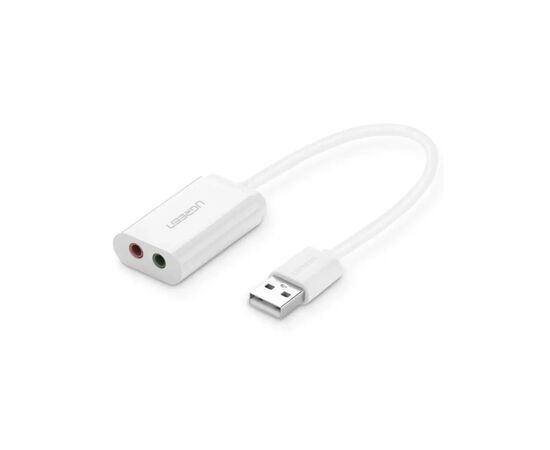 Звуковая плата Ugreen US205 white (30143), изображение 4 Звуковая плата Ugreen US205 white (30143), изображение 4