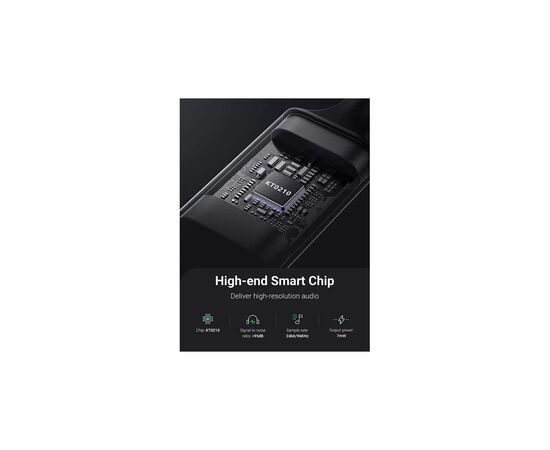 Звуковая плата Ugreen CM477 black (30757), изображение 4 Звуковая плата Ugreen CM477 black (30757), изображение 4