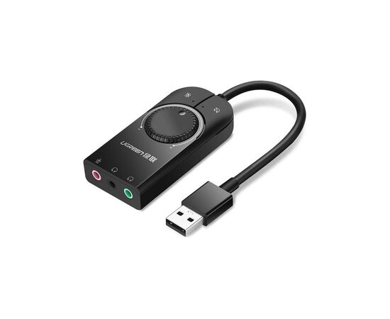 Звуковая плата Ugreen CM129 black (40964)