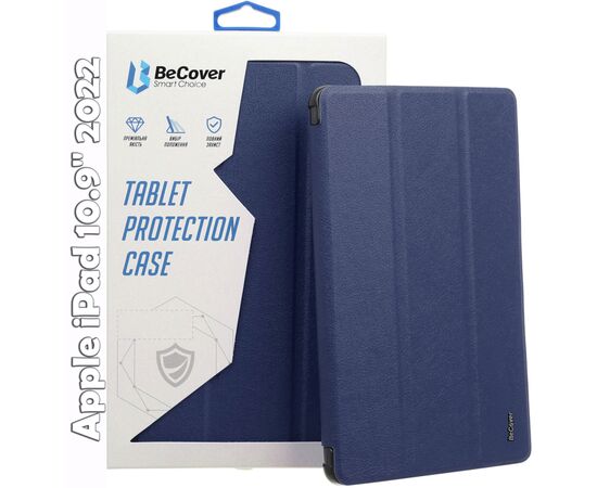 Чехол для планшета BeCover Smart Case Apple iPad 10.9" 2022 Deep Blue (709190)