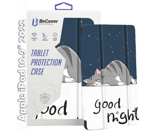 Чохол до планшета BeCover Smart Case Apple iPad 10.9" 2022 Good Night (709203)