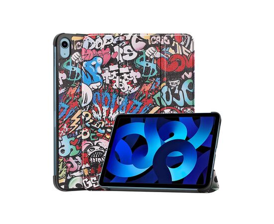 Чехол для планшета BeCover Smart Case Apple iPad 10.9" 2022 Graffiti (709198), изображение 3 Чехол для планшета BeCover Smart Case Apple iPad 10.9" 2022 Graffiti (709198), изображение 3