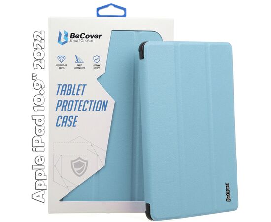 Чехол для планшета BeCover Smart Case Apple iPad 10.9" 2022 Light Blue (709193)
