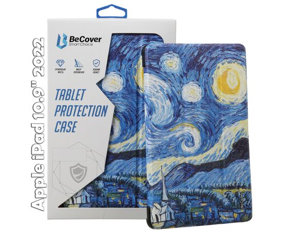 Чехол для планшета BeCover Smart Case Apple iPad 10.9" 2022 Night (709204)