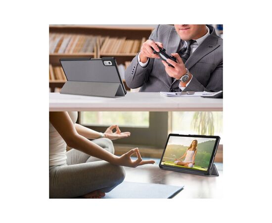 Чехол для планшета BeCover Smart Case Lenovo Tab M9 TB-310 9" Gray (709224), изображение 8 Чехол для планшета BeCover Smart Case Lenovo Tab M9 TB-310 9" Gray (709224), изображение 8