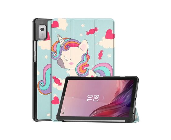 Чехол для планшета BeCover Smart Case Lenovo Tab M9 TB-310 9" Unicorn (709232), изображение 4 Чехол для планшета BeCover Smart Case Lenovo Tab M9 TB-310 9" Unicorn (709232), изображение 4