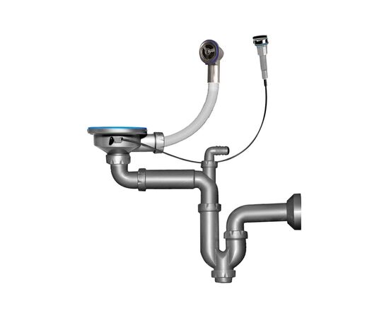 Мийка кухонна GRANADO Alicante gris (gr2408), зображення 7