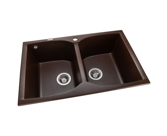 Мойка кухонная GRANADO CORDOBA marron (gr1206), изображение 2 Мойка кухонная GRANADO CORDOBA marron (gr1206), изображение 2