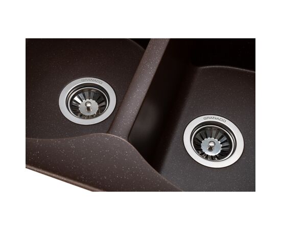 Мойка кухонная GRANADO CORDOBA marron (gr1206), изображение 3 Мойка кухонная GRANADO CORDOBA marron (gr1206), изображение 3