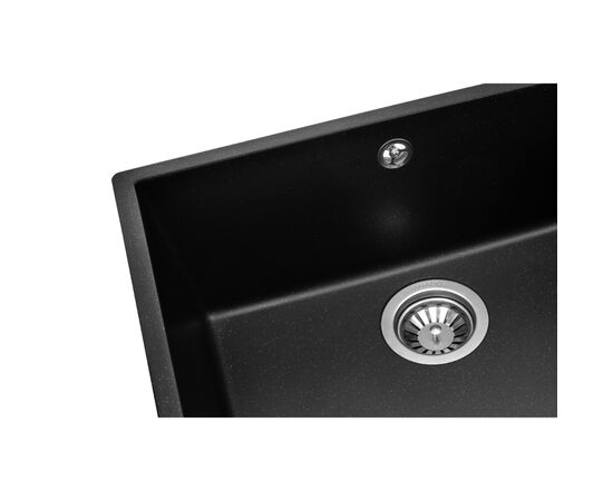 Мойка кухонная GRANADO UNDER TOP MAX black shine (gr3001), изображение 4 Мойка кухонная GRANADO UNDER TOP MAX black shine (gr3001), изображение 4