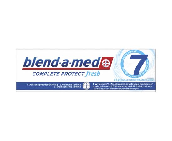 Зубная паста Blend-a-med Complete Protect 7 Экстрасвежесть 75 мл (8001090717757), изображение 2 Зубная паста Blend-a-med Complete Protect 7 Экстрасвежесть 75 мл (8001090717757), изображение 2
