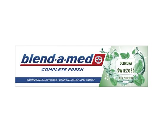 Зубная паста Blend-a-med Complete Protect Защита и свежесть 75 мл (8001090717887), изображение 2 Зубная паста Blend-a-med Complete Protect Защита и свежесть 75 мл (8001090717887), изображение 2