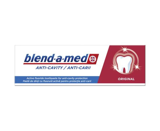 Зубная паста Blend-a-med Анти-кариес Original 75 мл (8006540324394), изображение 2