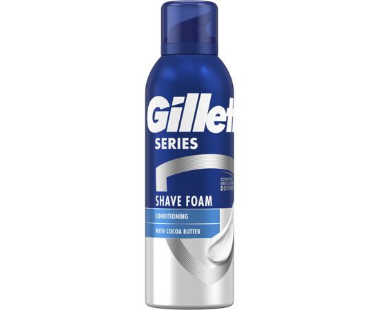 Пена для бритья Gillette Series Conditioning с маслом какао 200 мл (8001090871404)